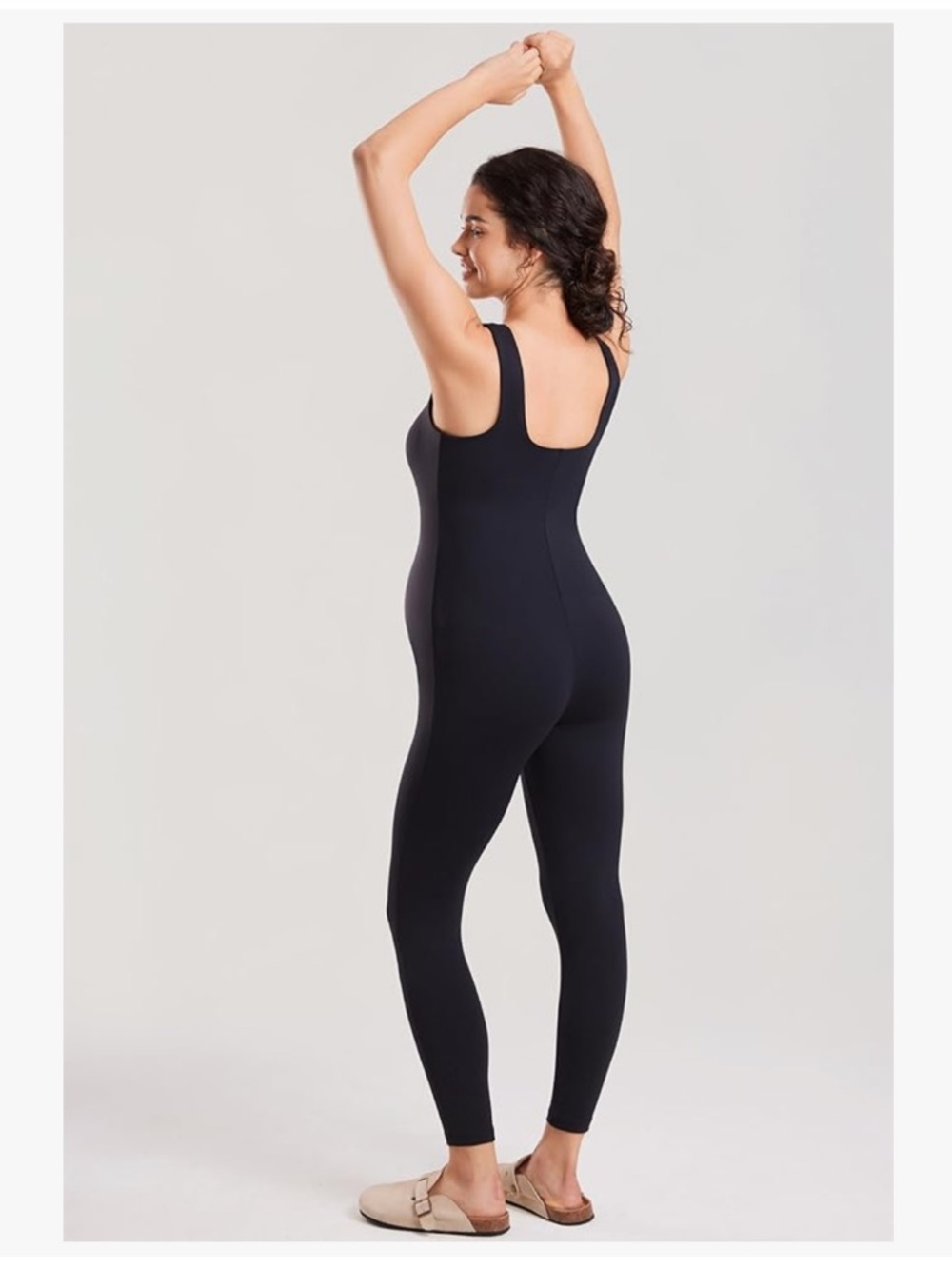 Black MOMANDA Maternity Jumpsuit